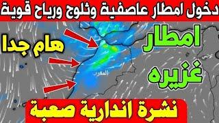 انذار صارم: تحذير من هذا الطقس بالمغرب: حالة الطقس بالمغرب