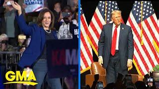 Harris, Trump hit swing states in the West