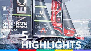 The Louis Vuitton 37th America's Cup Day 5 Highlights