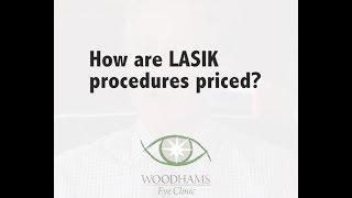 How are LASIK procedures priced?