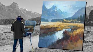 5 keys to painting better mountains