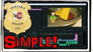 How to edit a video. Adobe Premiere Pro CC 2015 beginner's tips. Basic Tutorial.