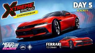 NFS: No Limits DAY 5 - Ferrari 12 Cilindri ( Xtreme Racing Championship - Alacrity ) NFSWINDER