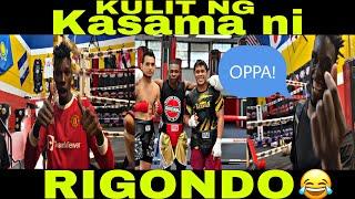 MAGIC MIKE PLANIA KULITAN AFTER HARD TRAINING | RIGO TEAMMATES