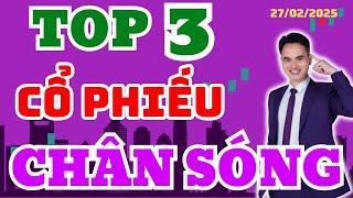 Top 3 cổ phiếu chân sóng | Mua ngay | Chứng khoán Hôm nay