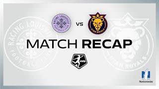 FULL HIGHLIGHTS | Racing Louisville FC vs. Utah Royals FC