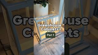 IKEA Greenhouse Cabinet for Houseplants! Part 1 #ikeagreenhousecabinet #diygreenhouse #houseplants