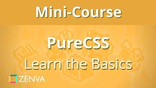 MINI-COURSE - Learn the PureCSS Basics - Web Tutorial