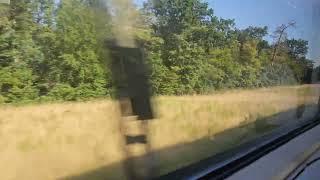 Riding 250 km/h with ETR610 between Mannheim - Karlsruhe