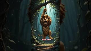 The Mighty Lion & The Tiny Hero Mouse  | A Short Story of Kindness & Friendship | #ytshorts #ai