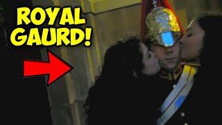 MOMENTS WHERE ROYAL GUARDS BREAK CHARACTER! (Royal Guard gets kissed/Karen vs Royal Guard!)