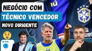 GRÊMIO ABRE NEGÓCIO COM TÉCNICO VENCEDOR! NOVO DIRIGENTE | SELEÇÃO CONVOCA ARQUIVADO POR RENATO