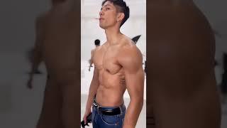 Asian  Muscular Hot boy