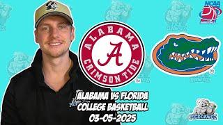 Florida vs Alabama 3/5/25 Free College Basketball Picks and Predictions | NCAAB Pick