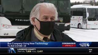 Local Bus Equipped with Technology Said to Remove 99.9% of COVID-19 from Air (WTAE 4) 2/19/2021