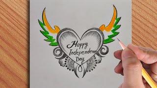 Happy Independence day special drawing video || how to make || best drawing video