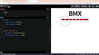 24 10 21, HTML, CSS 강좌, 36강, 문제 : bmx 사이트 상단바를 구현해주세요, 아이템 너비 균일