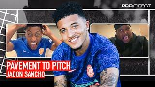 CHUNKZ & YUNG FILLY ft. JADON SANCHO | PAVEMENT TO PITCH