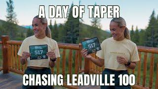 DAY IN THE LIFE : Chasing Leadville 100 - RACE WEEK