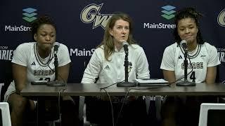 GW WBB vs. Coppin St. (12/10/24) - Post Game Press Conference