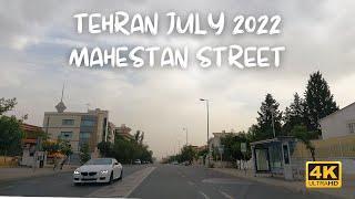 TEHRAN SUMMER 2022 [4K] - Mahestan Street - Shahrake Gharb