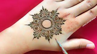 Chhath pooja mehndi design | Back hand mehndi design | simple mehndi design | mehndi design | mehndi