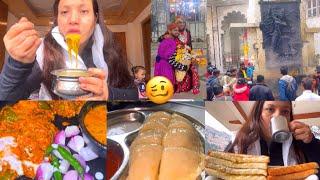 Himachali Pahadi Logo Ka Tasty Khana | Manali Mai Tisra Din, Manikaran Shiv Temple Vlog | Manali Vlo