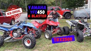 New ATV's for GarageMC Collection. Yamaha YFZ450, Blaster, and Honda TRX250R