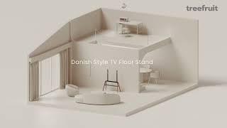 [Features Animation] Danish Style TV Floor Stand