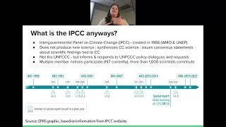 Climate Change Teach-In IPCC 6th synthesis report