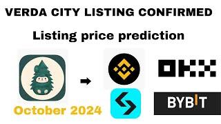 VERDA CITY LISTING CONFIRMED || LISTING PRICE PREDICTION