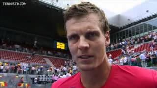 Tomas Berdych Saturday Madrid Interview