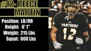 2020-21- Street Light Recruiting- TRANSFER- LB- Reece Martin (6’ 1”- 215 Lbs)