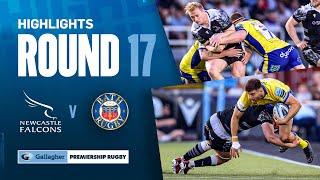 Newcastle Falcons v Bath - HIGHLIGHTS | A True Test Of Strength! | Gallagher Premiership 2023/24