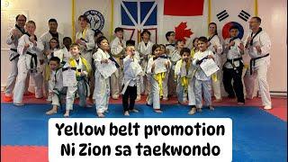 Taekwondo yellow belt promotion and Christmas Concert ni Zion | St. John’s Newfoundland Canada