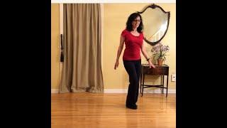 T C Tango - L2 Line Dance Lesson & Dance Along - Music @ 1:55