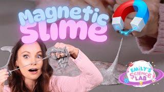 Emily's Science Lab - Space Slime - Magnetic Slime Experiment