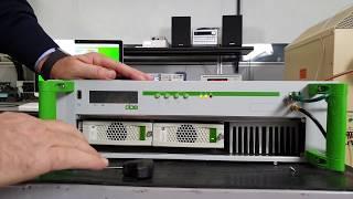 Compact VHF BIII TV and DAB+ Transmitters - High Efficiency Doherty version