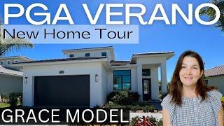 PGA VERANO NEW MODELS - THE GRACE NEW HOME TOUR IN PORT SAINT LUCIE, FLORIDA