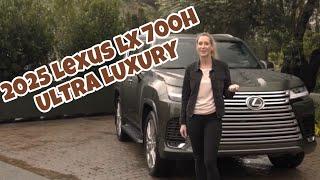 THE MOST LUXURIOUS LEXUS YOU CAN BUY!! 2025 LEXUS LX 700h ULTRA LUXURY