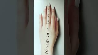 Easy Simple Mehndi Design Trick With Number #mehndi #creativehenna #henna #mehndidesign