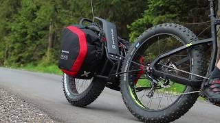 Bicycle trailer for FATBIKE - Extrawheel MATE