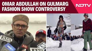 Gulmarg Fashion Show | CM Omar Abdullah Breaks Silence On Gulmarg Fashion Show Controversy