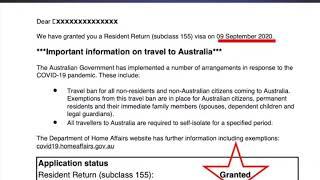 Resident Return Visa