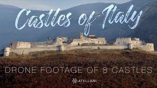 8 Italian Castles - Ultra HD Drone Footage