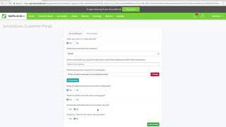 Service Guru - Using the Customer Portal