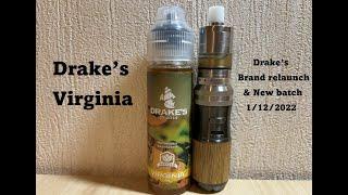 Drake's Virginia {N.E.T} | Best Black Note alternative for UK vapers | Relaunch & new batch 1/12/22