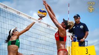 BRILLIANT KILL BLOCKS by Brandie Wilkerson! | Highlights Beach Volleyball World