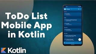 Android Development with Kotlin: Building Your First ToDo List App