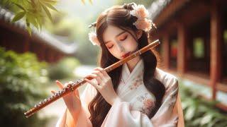 Gentle relaxing flute music creates a feeling of peace and comfort